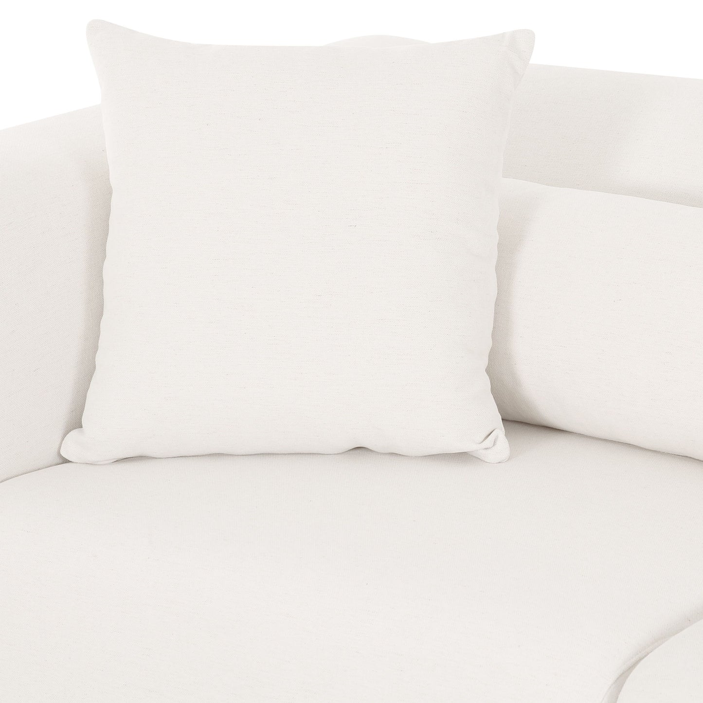 Tarra - Chenille Modular Sofa - Cream