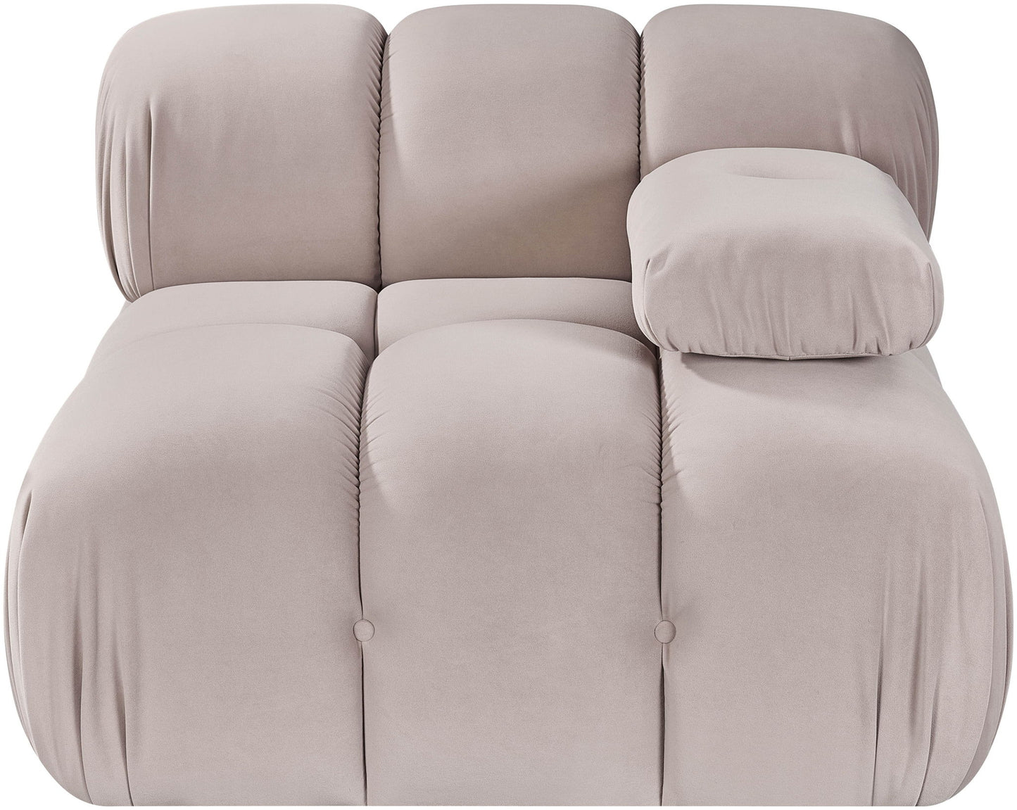 Orin - Velvet Performance Fabric Upholstered Modular Chair