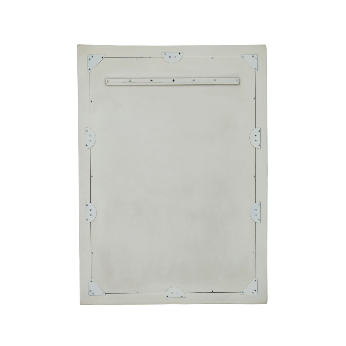 Orpheus - 34" x 47" Ribbed Rectangular Wall Mirror - Faux Stone