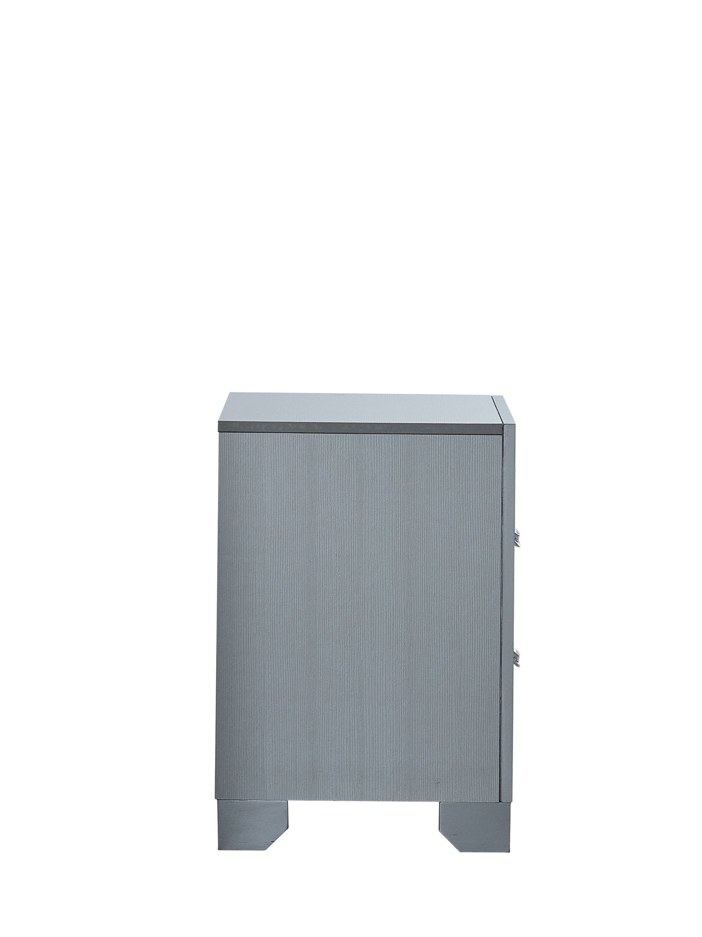Murry - Nightstand - Silver