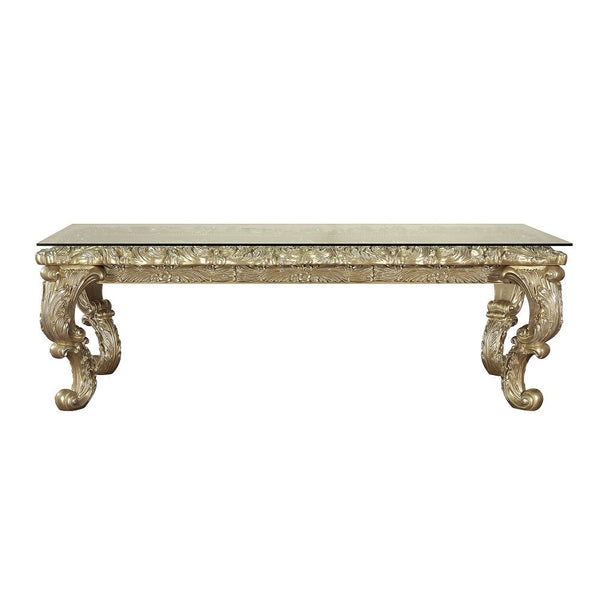 Vatican - Dining Table - Champagne Silver
