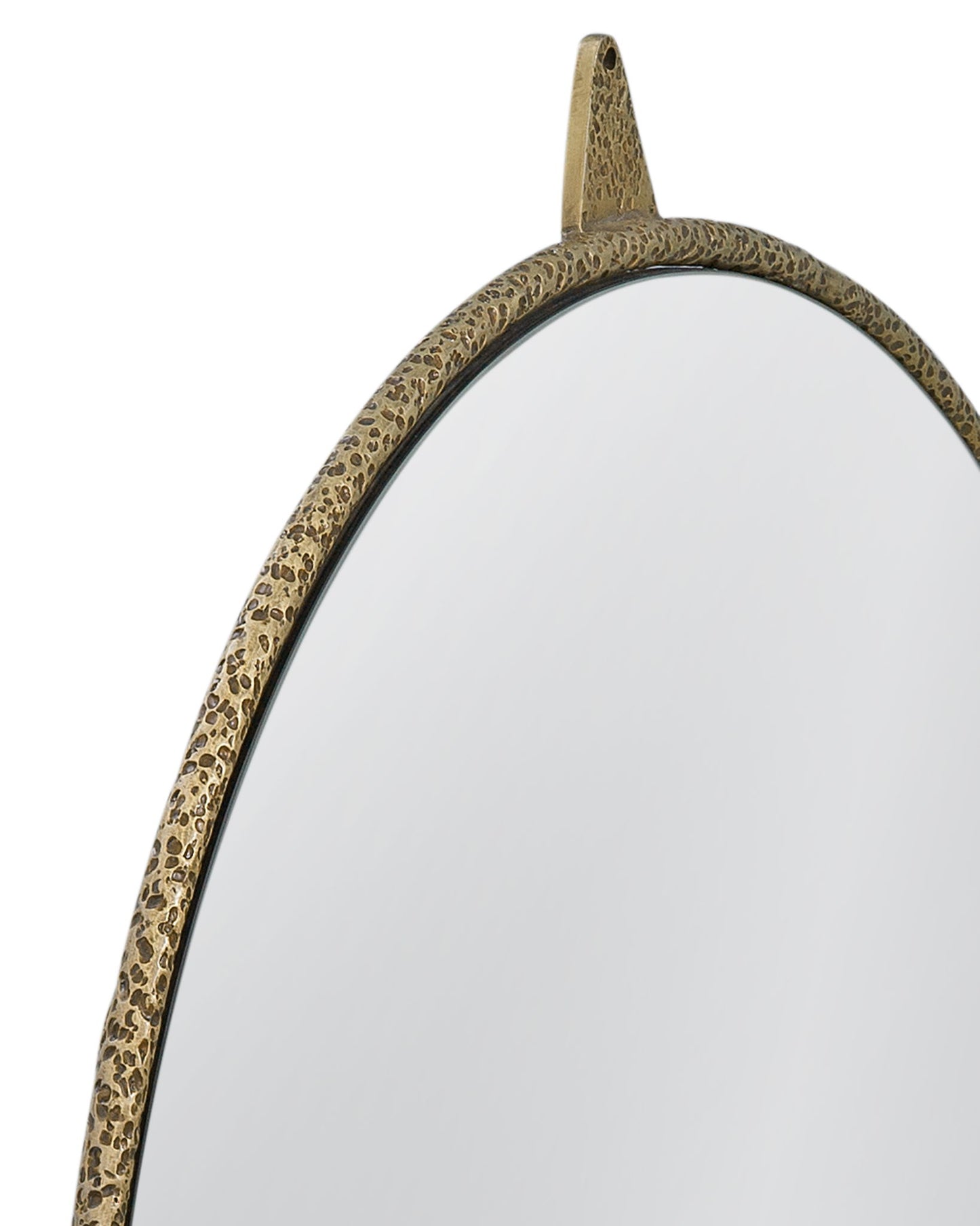 Ezra - Wall Mirror - Antique Brass