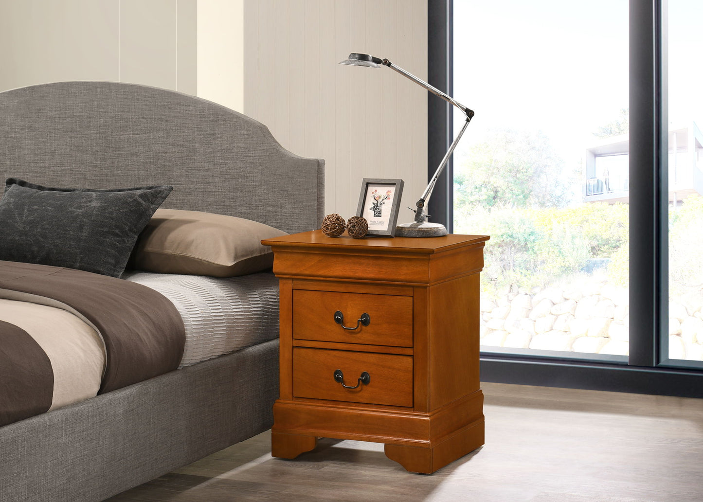 Glory Furniture - Louis Phillipe - Nightstand
