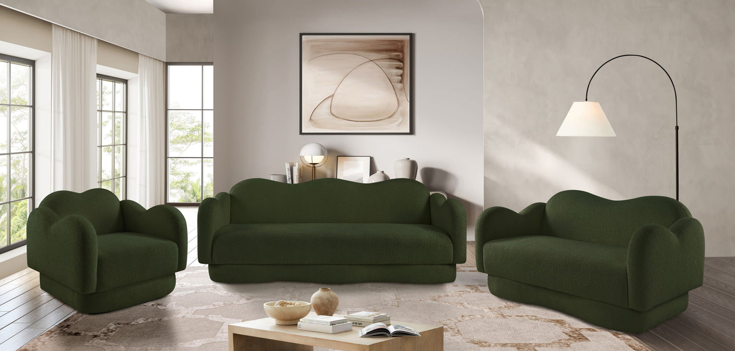 Bloom - Teddy Fabric Loveseat