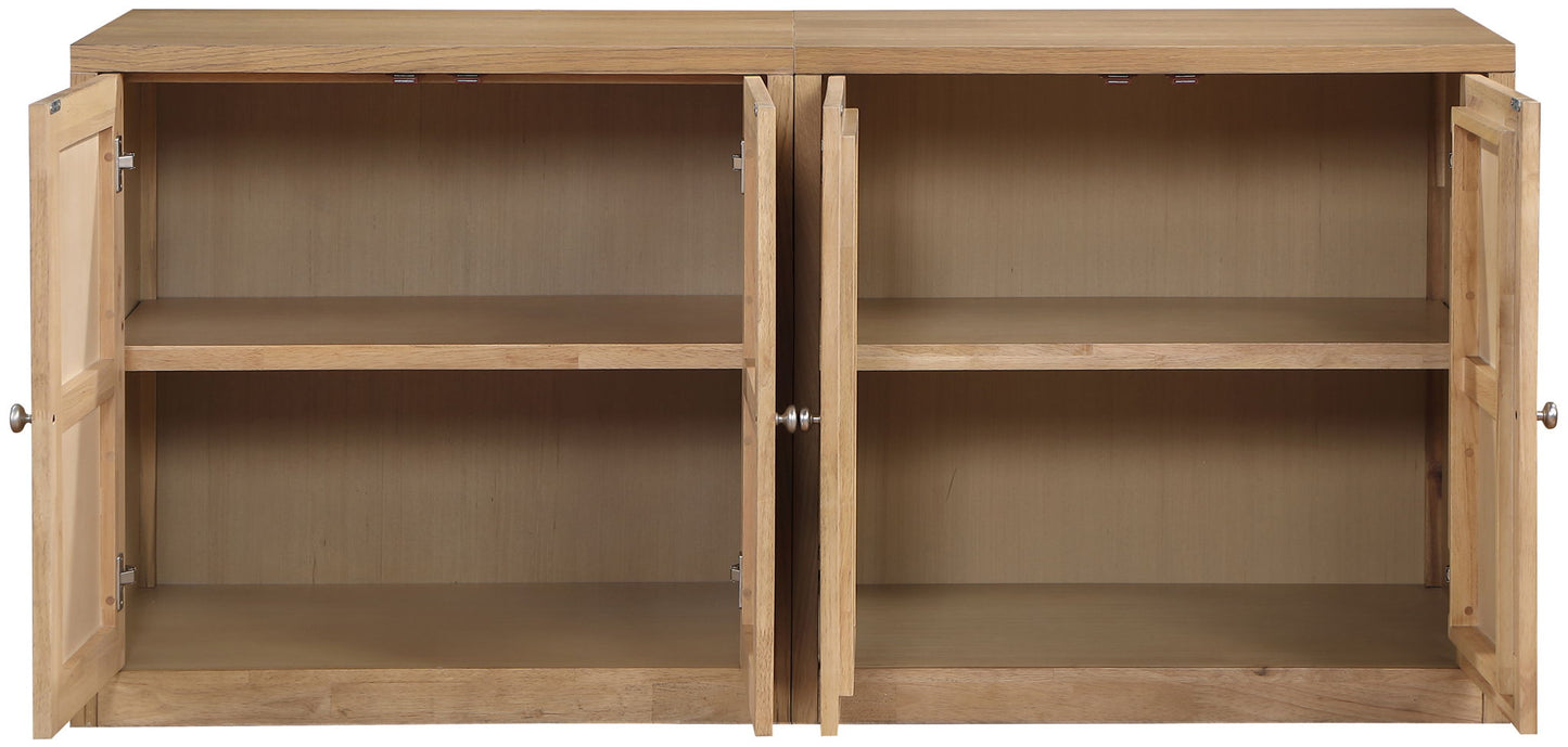 Vero - Solid Wood And Oak Venee Sideboard/Buffet