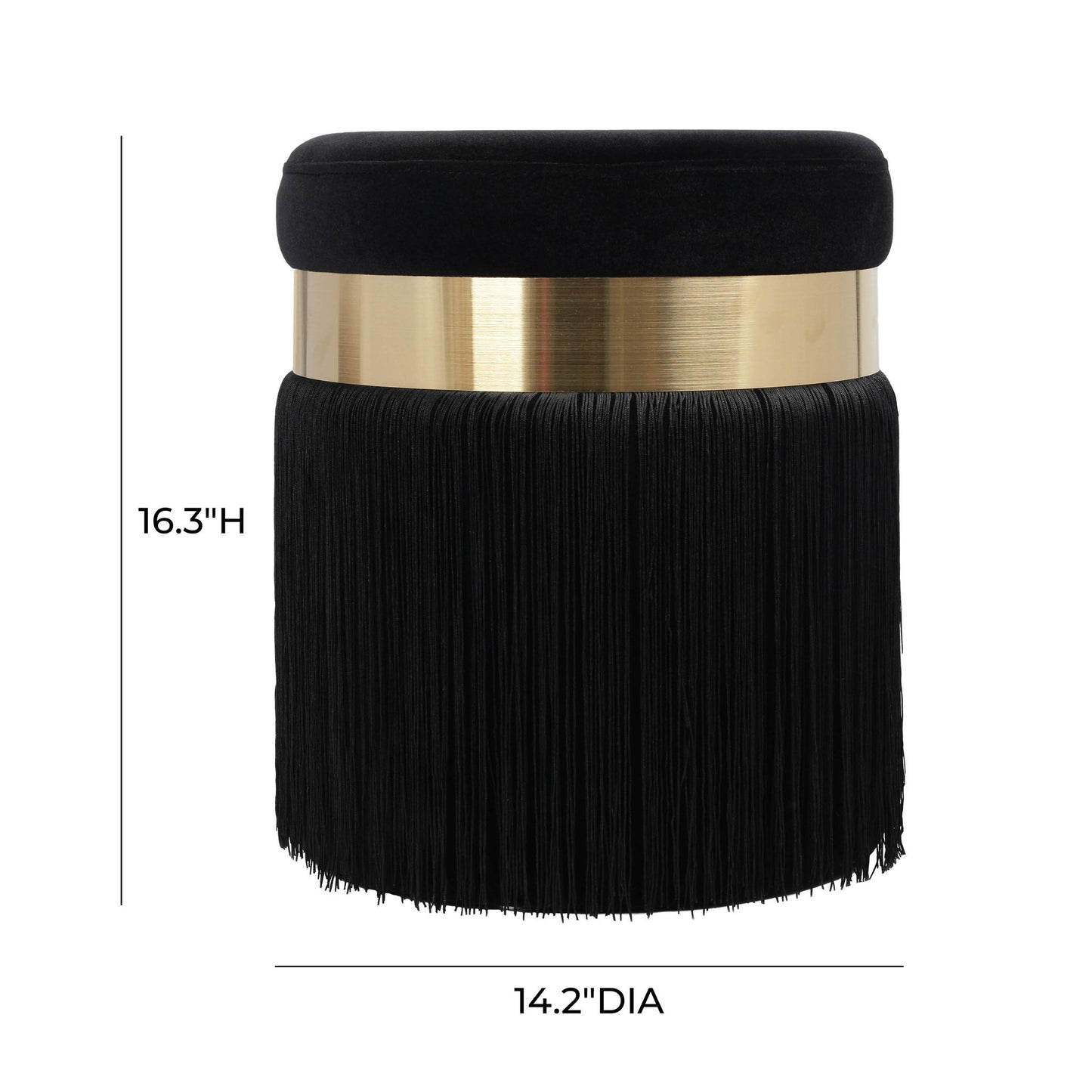 Melody - Tasseled Ottoman