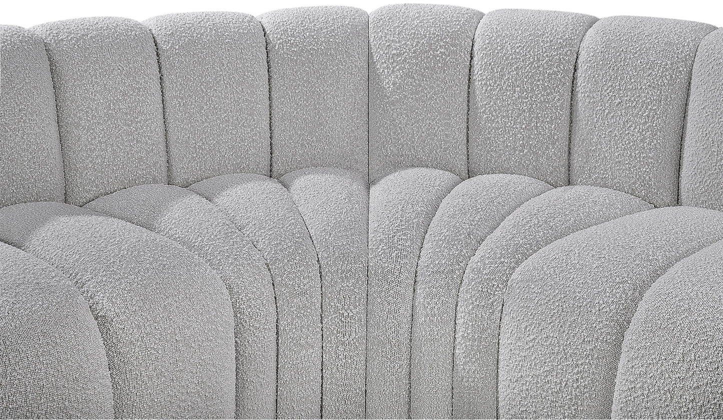 Arc - Boucle Fabric 8 Piece Modular Sofa