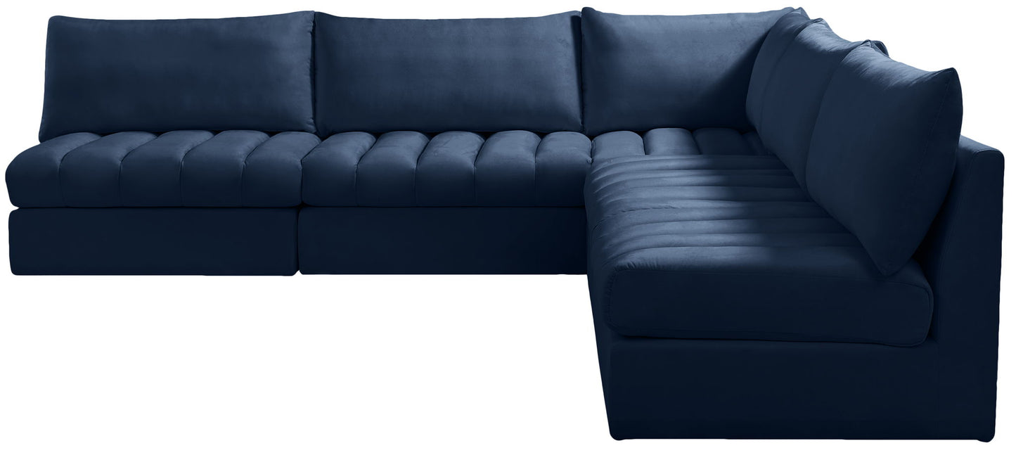 Jacob - Modular Corner Armless Sectional 5 Piece