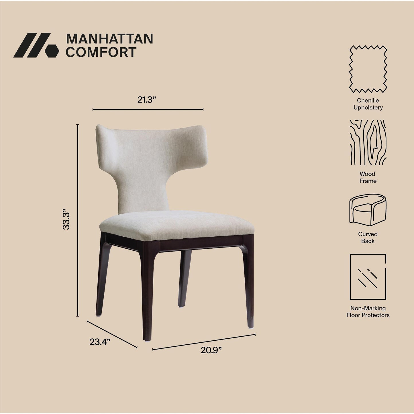 Manhattan Eloria - Side Chair (Set of 2)