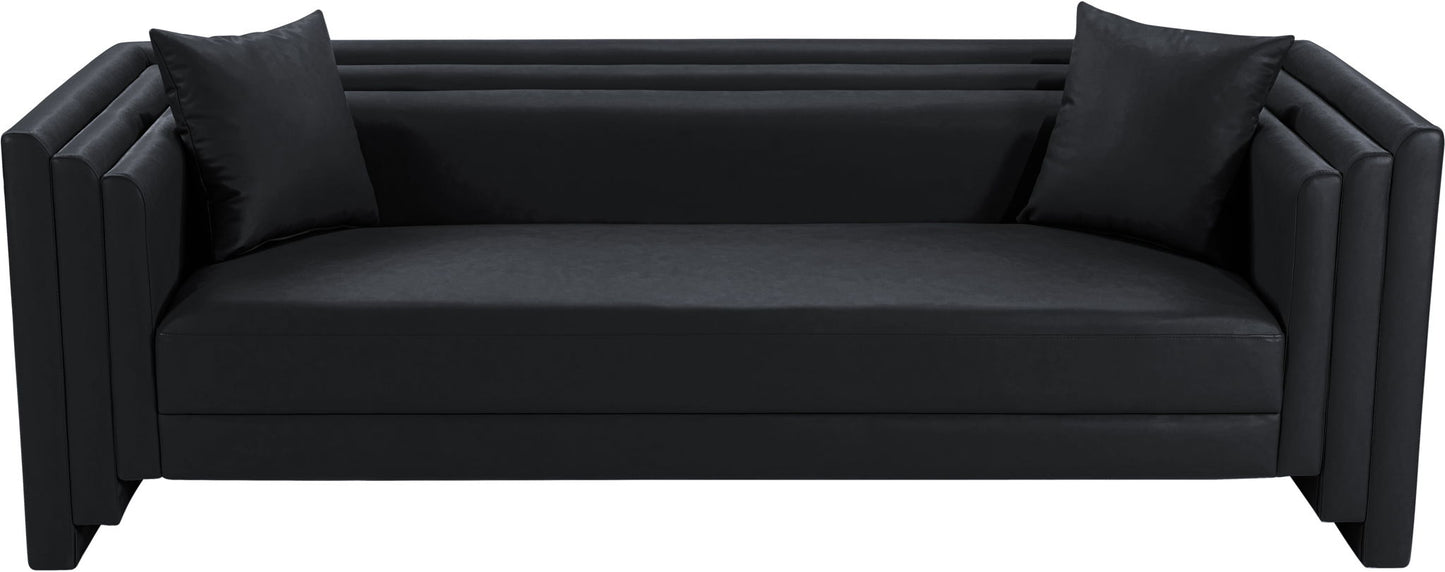 Everett - Vegan Leather Upholstered Sofa