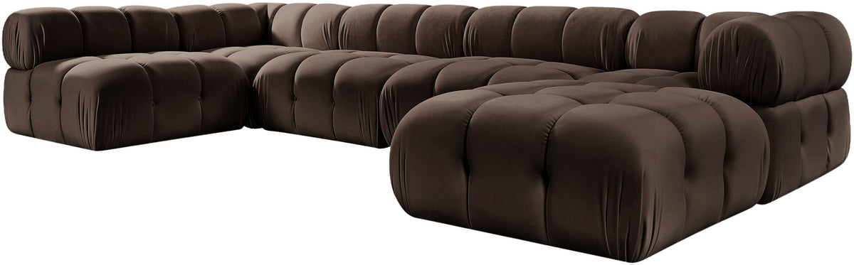 Orin - 6 Piece Modular Sectional (3 Modular Chairs, 2 Corner Chairs & Ottoman)