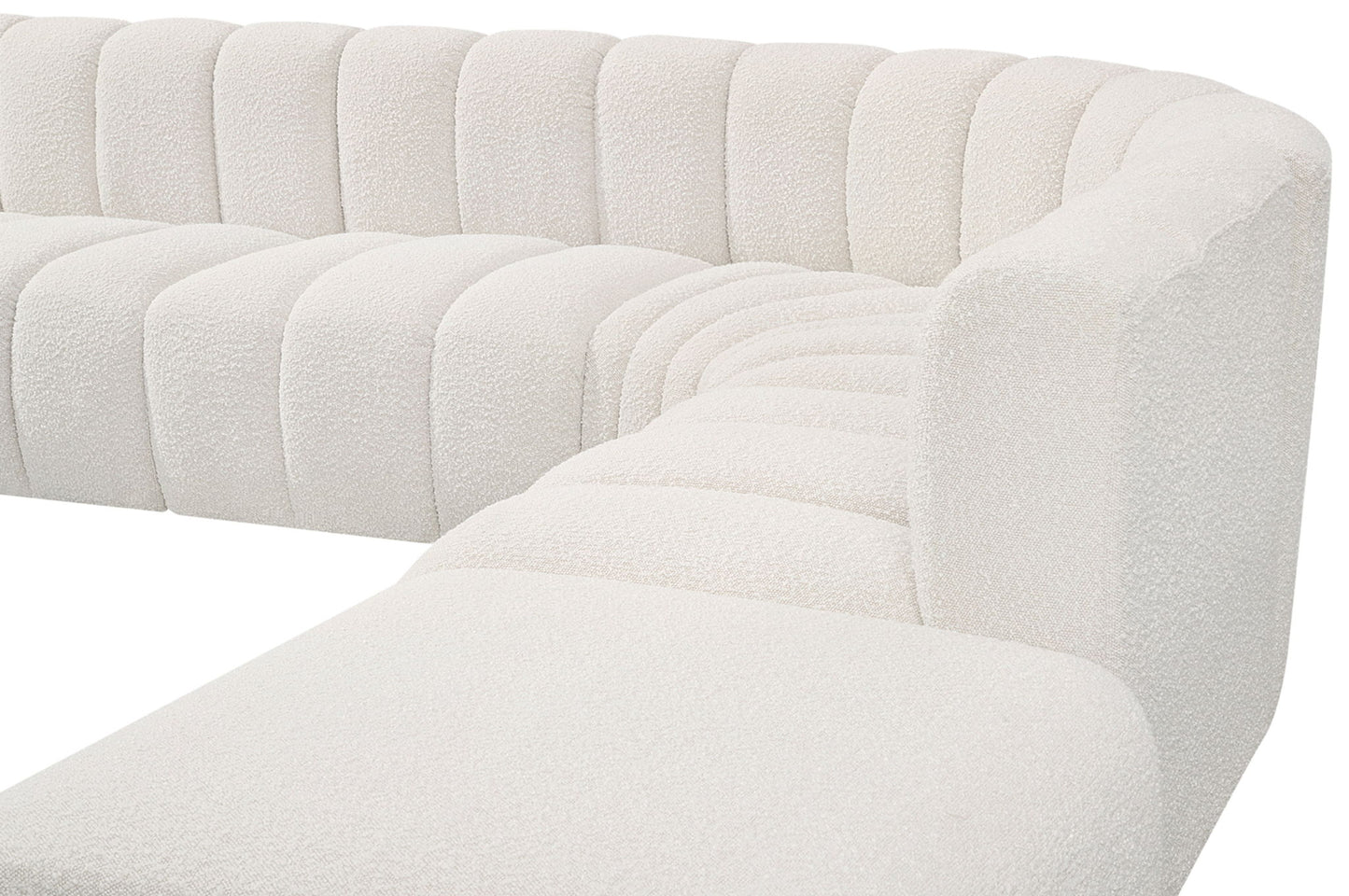 Arc - Boucle Fabric Modular Sectional