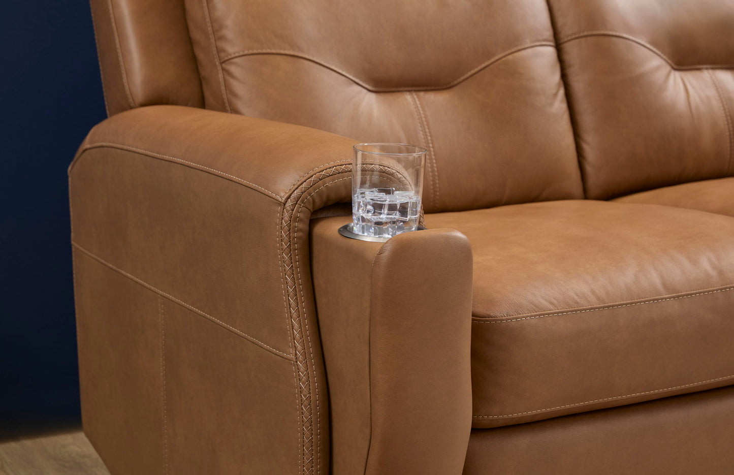 Felix - Power Reclining Sofa With Power Headrest, Lumbar, Heat & Massage