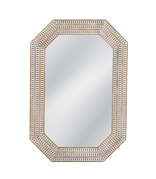 Michael - Wall Mirror - White Wash