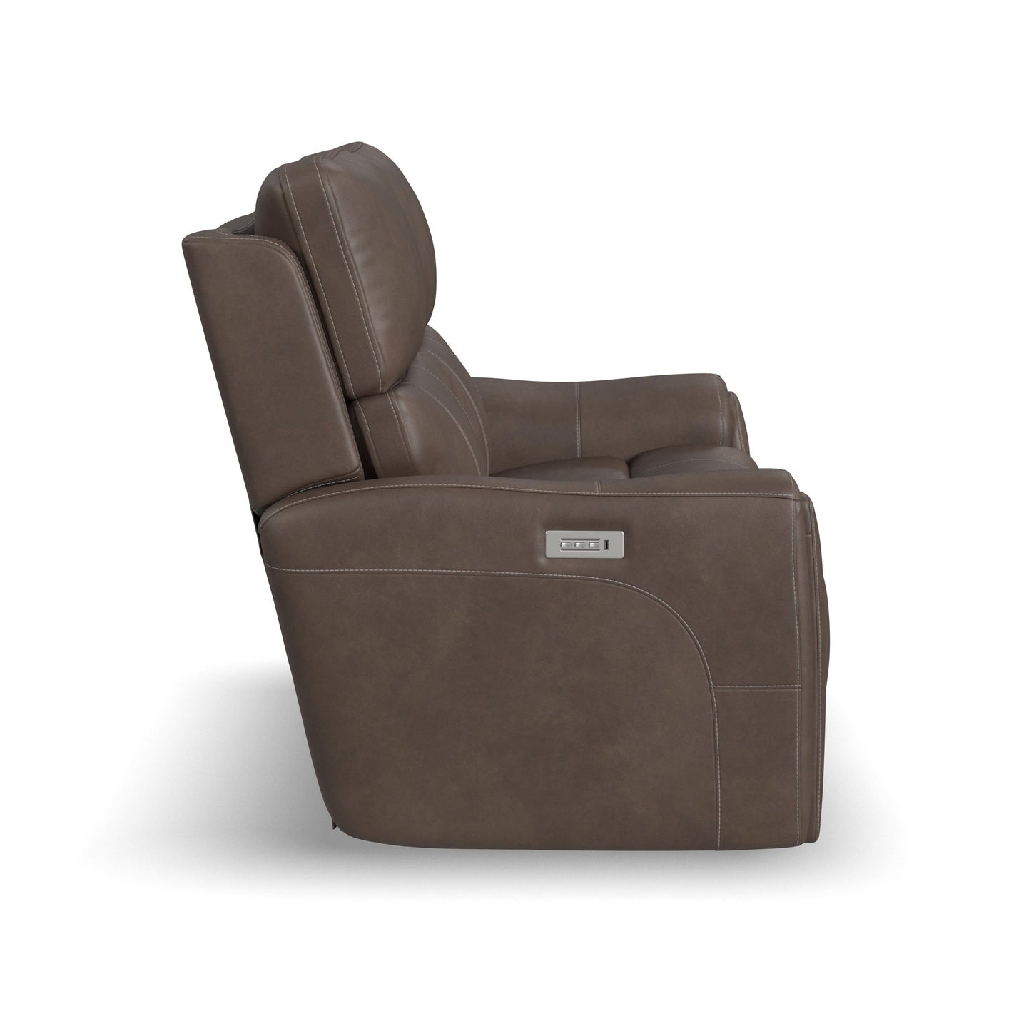 Carter - Power Reclining Loveseat With Power Headrests & Lumbar - Cappuccino