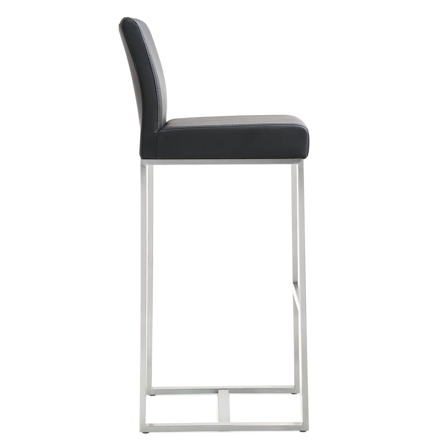 Denmark - Stainless Steel Barstool (Set of 2)