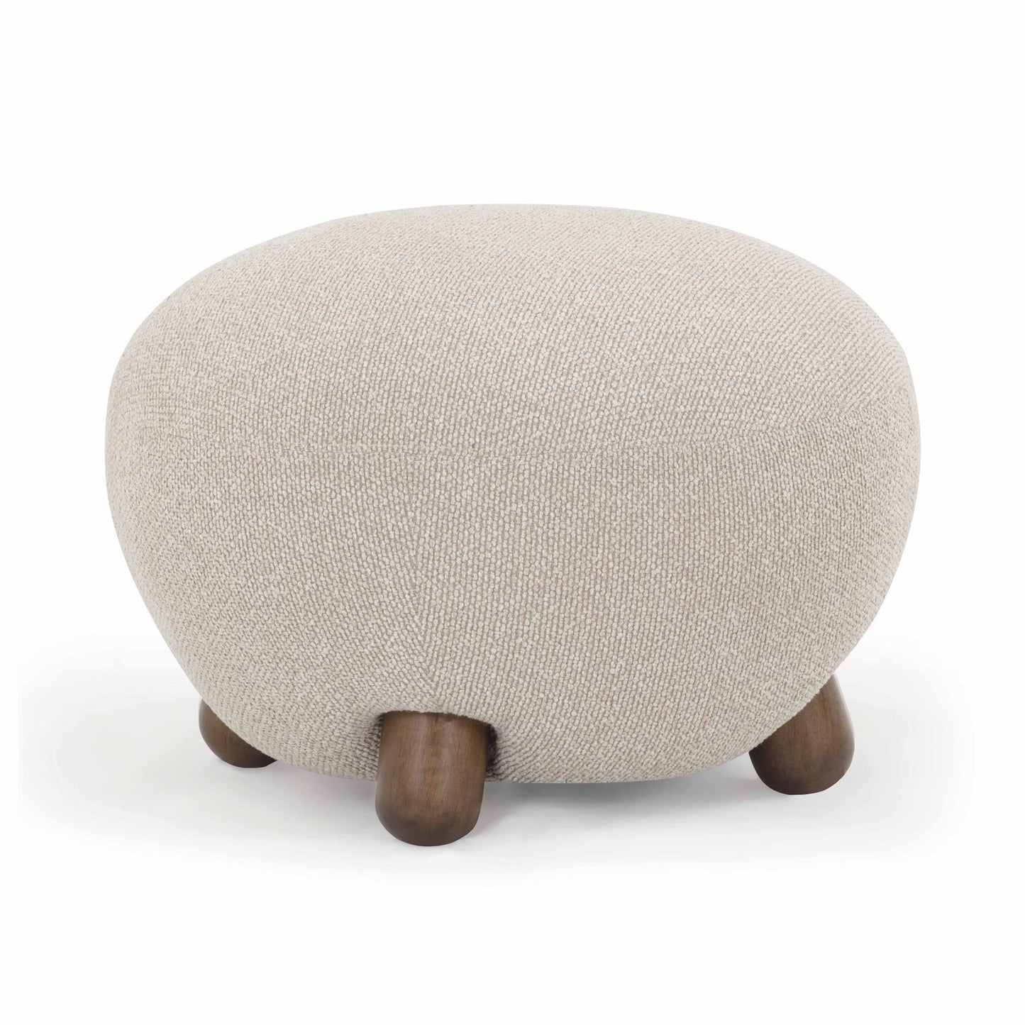 Pucker - Boucle Ottoman - Warm Gray