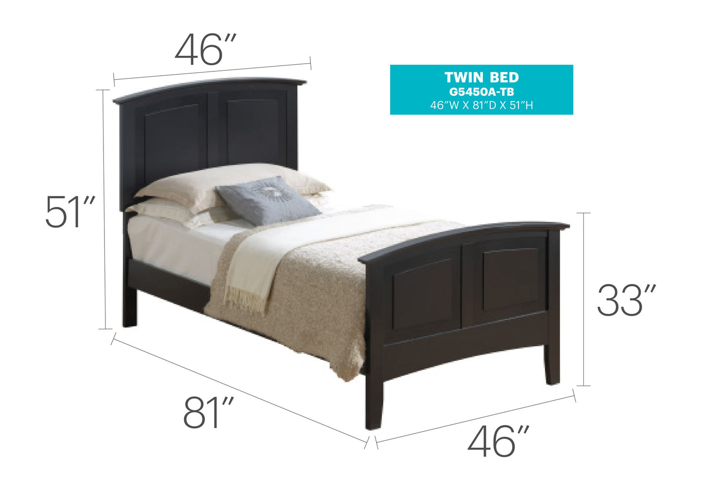 Glory Furniture - Hammond - Bed