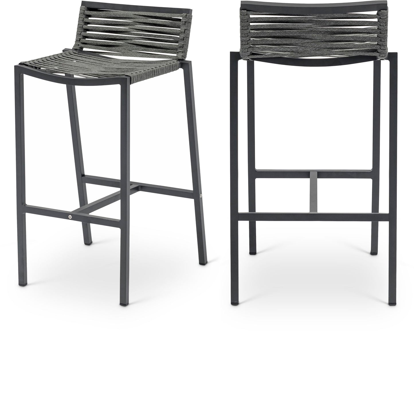 Maldives - Rope Outdoor Patio Bar Stool (Set of 2)