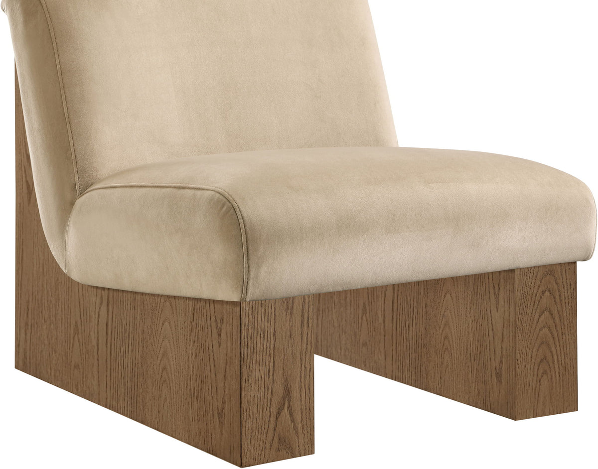 Vantage - Velvet Performance Fabric Upholstered Accent Chair