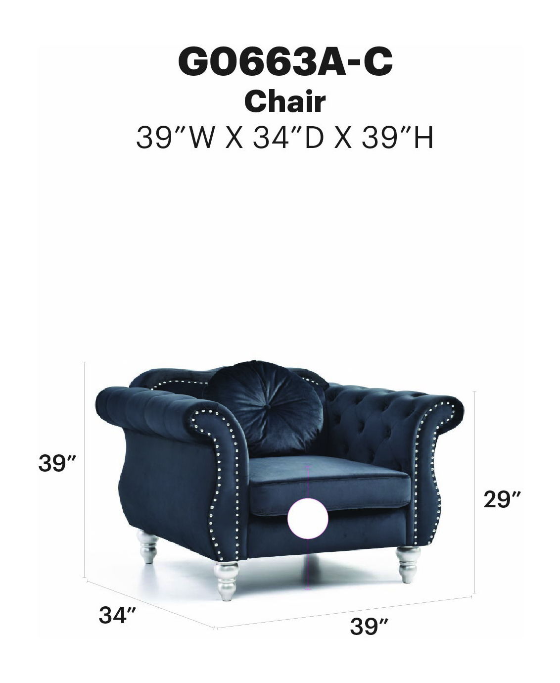 Glory Furniture - Hollywood - Chair