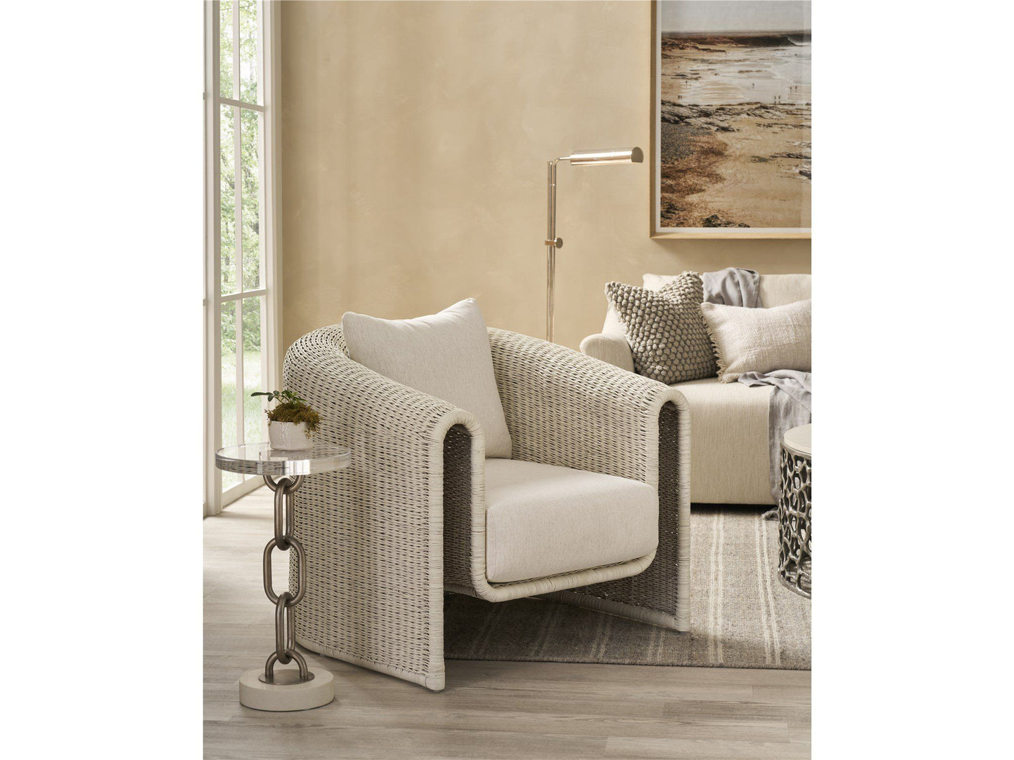 Key Largo - Lounge Chair - Beige