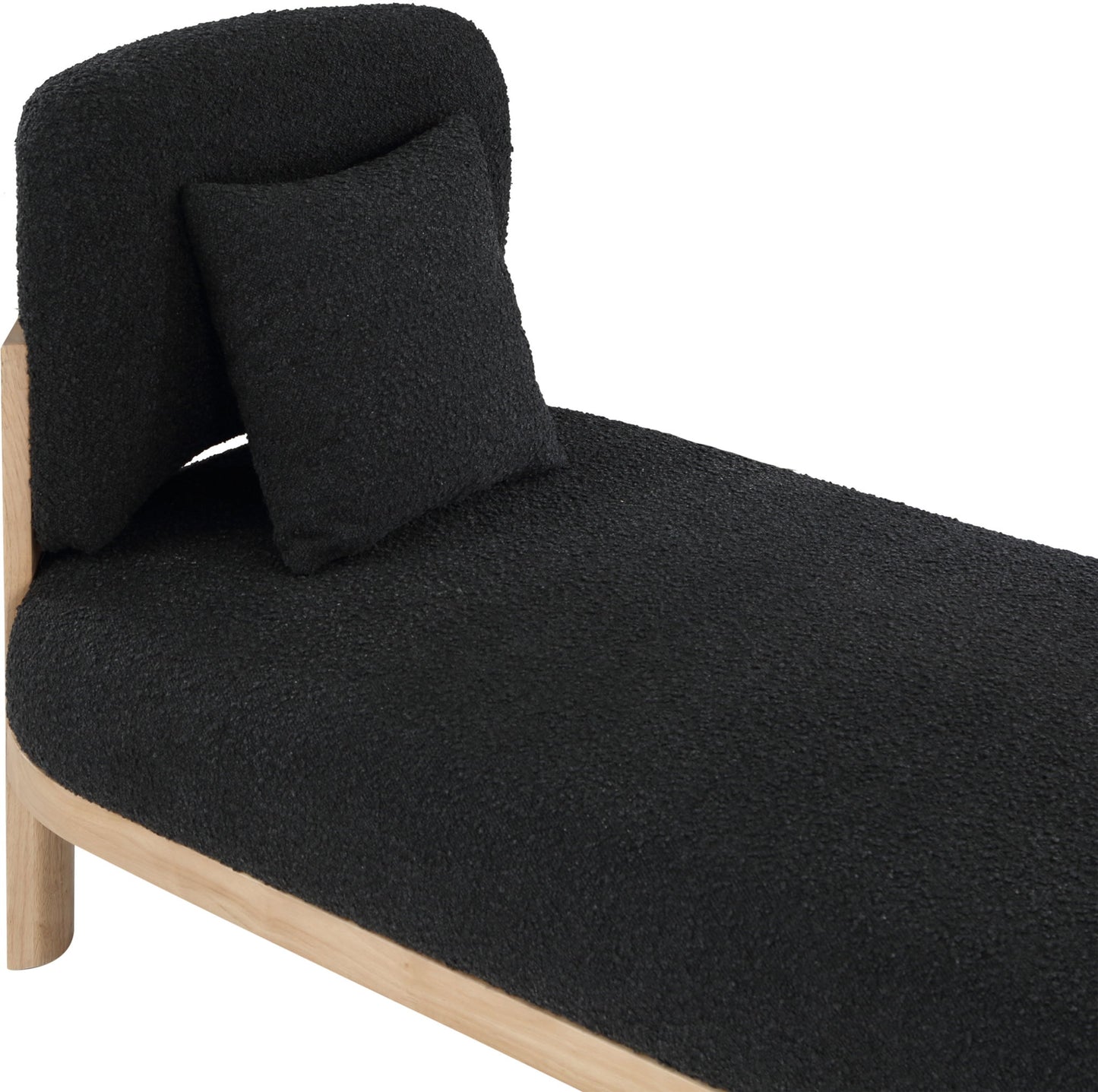 Maybourne - Chaise / Bench With Natural Frame
