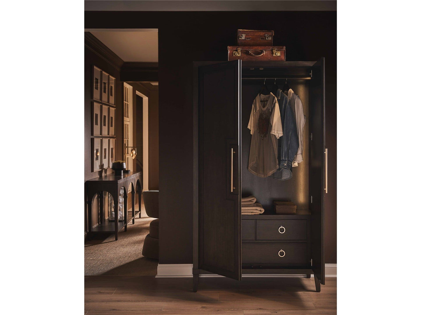Fenwick - Wardrobe - Dark Brown