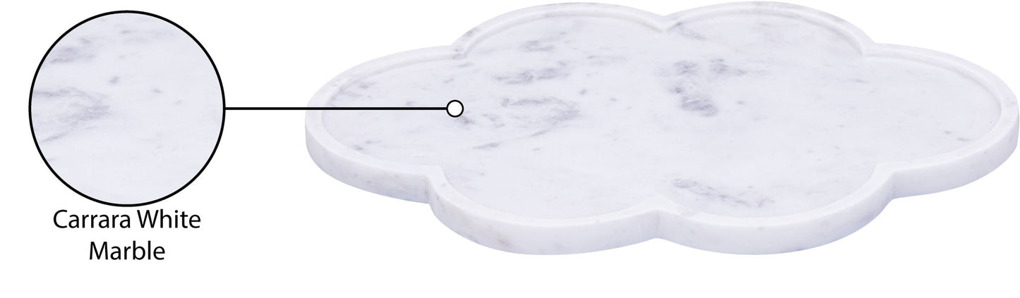 Rimini - Marble Clover Shaped Tray
