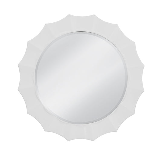 Altair - Wall Mirror - Glossy White