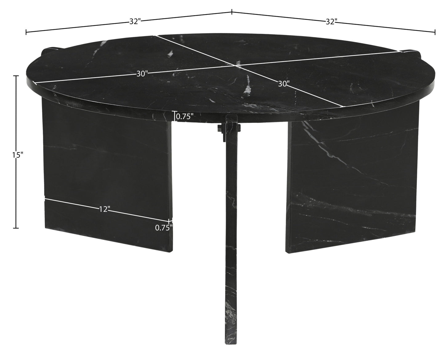 Vernazza - Genuine Marble Table