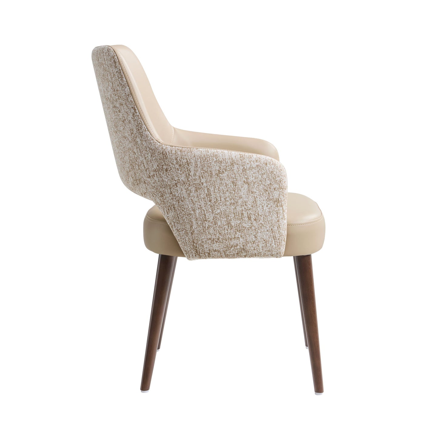 Manhattan Liora - Wood Upholstered Armchair