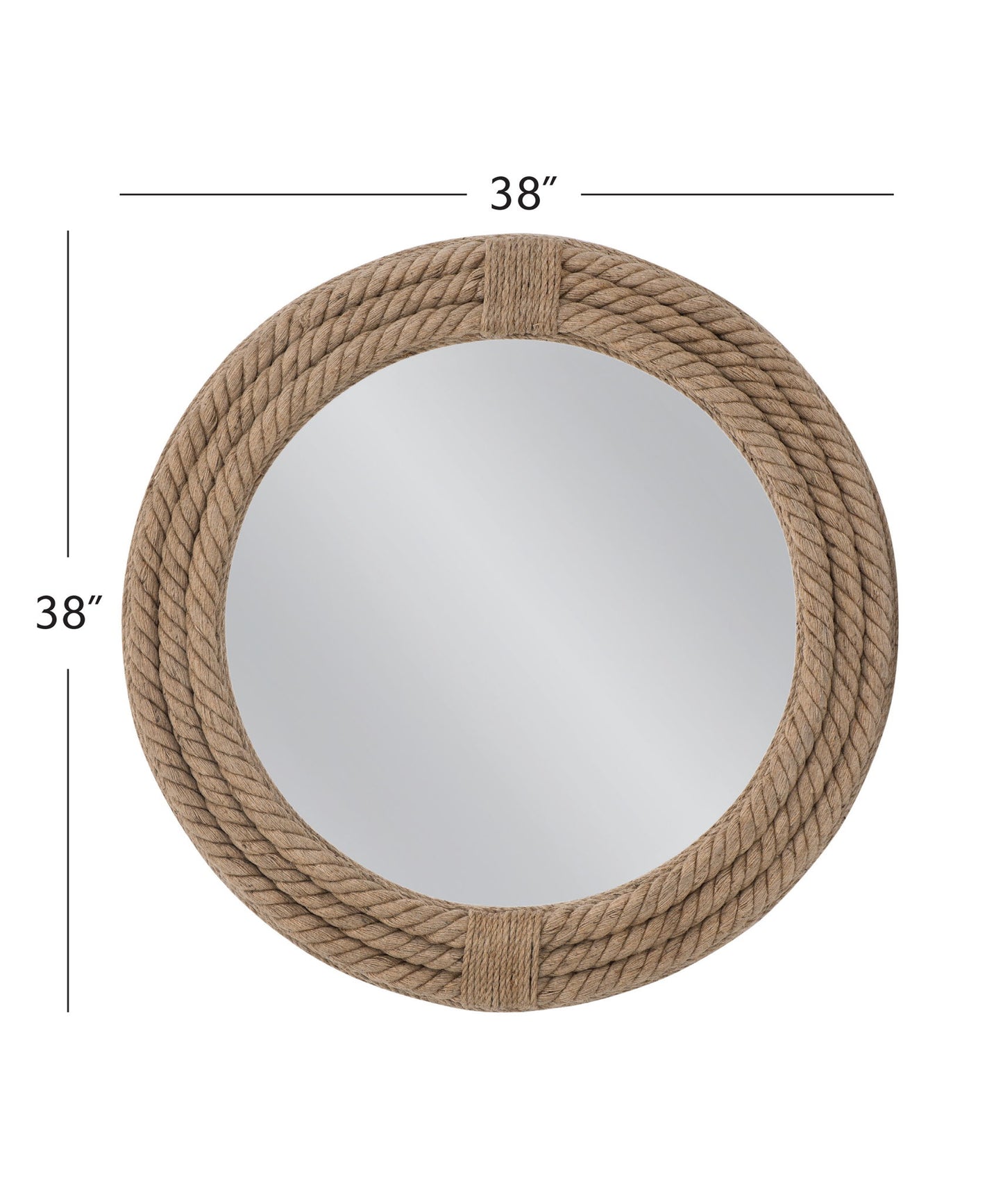 Mayflower - Wall Mirror - Rope
