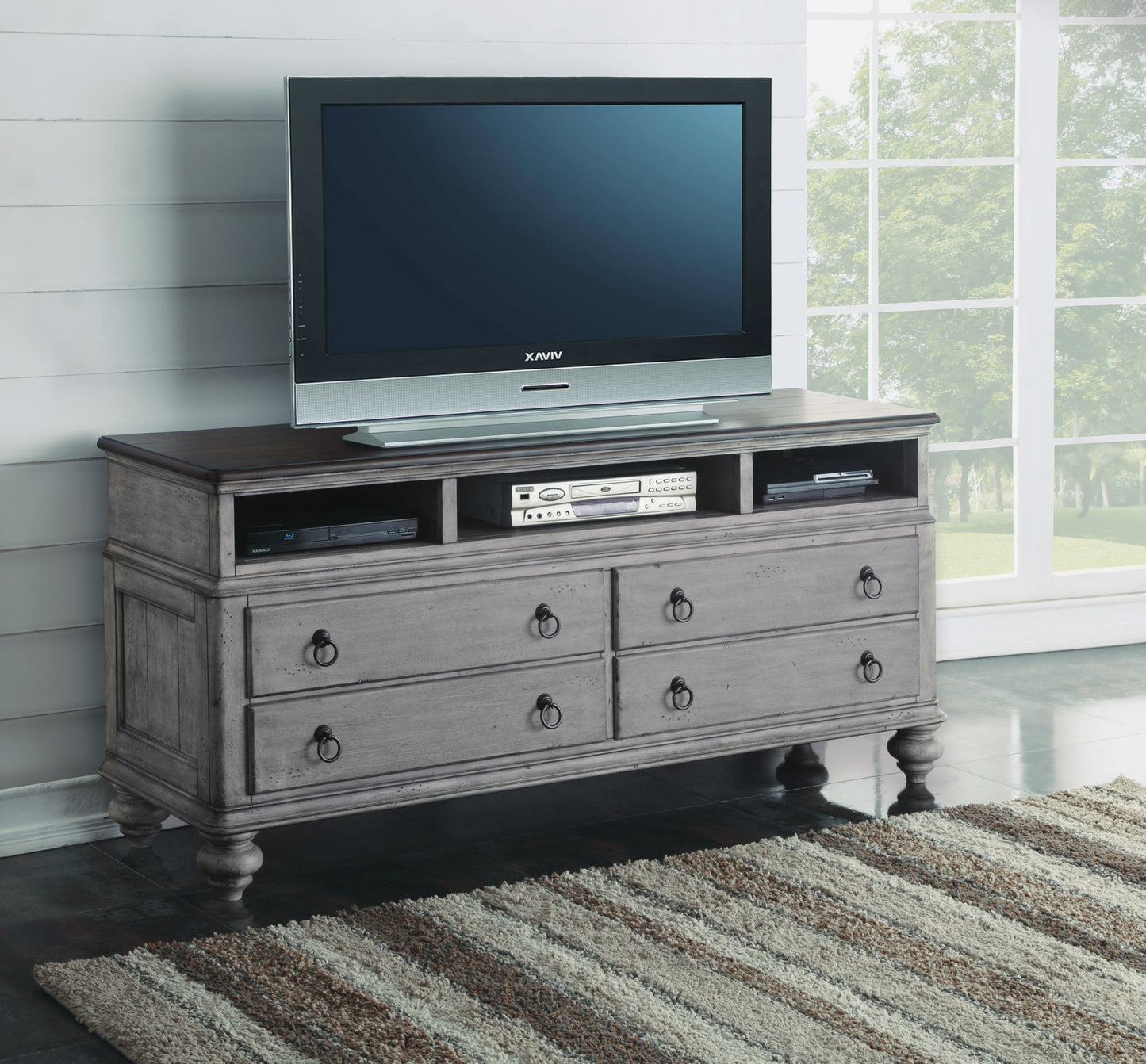 Plymouth - Entertainment Base - Gray