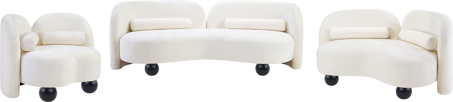 Daphne - Chenille Loveseat