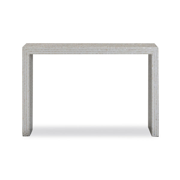 Cyprus - Capiz Shell Console Table - Cream
