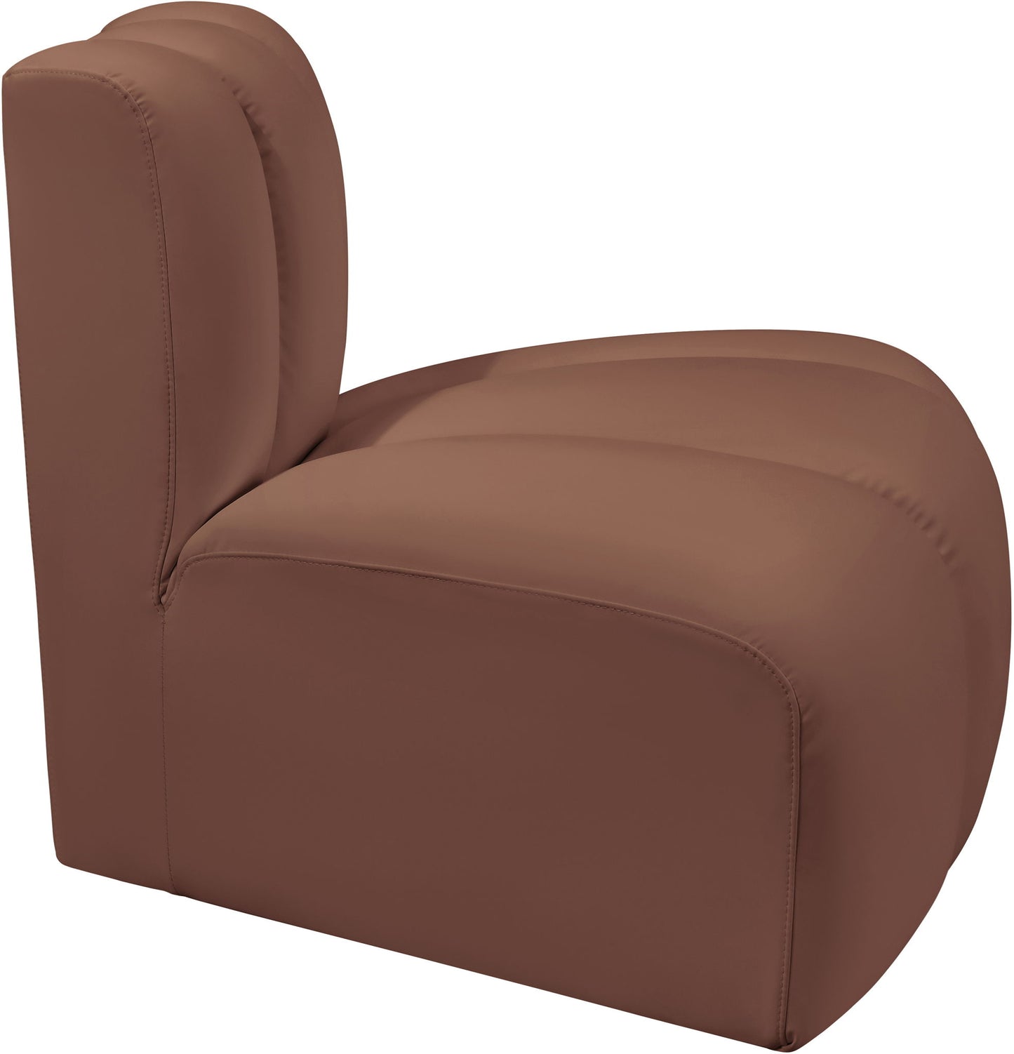 Arc - Faux Leather Reverse Corner Chair