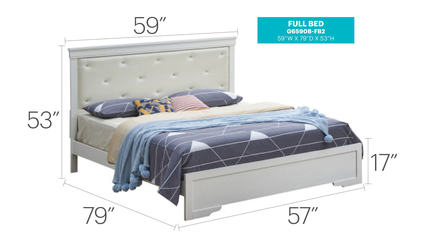 Glory Furniture - Lorana - Upholstered Bed