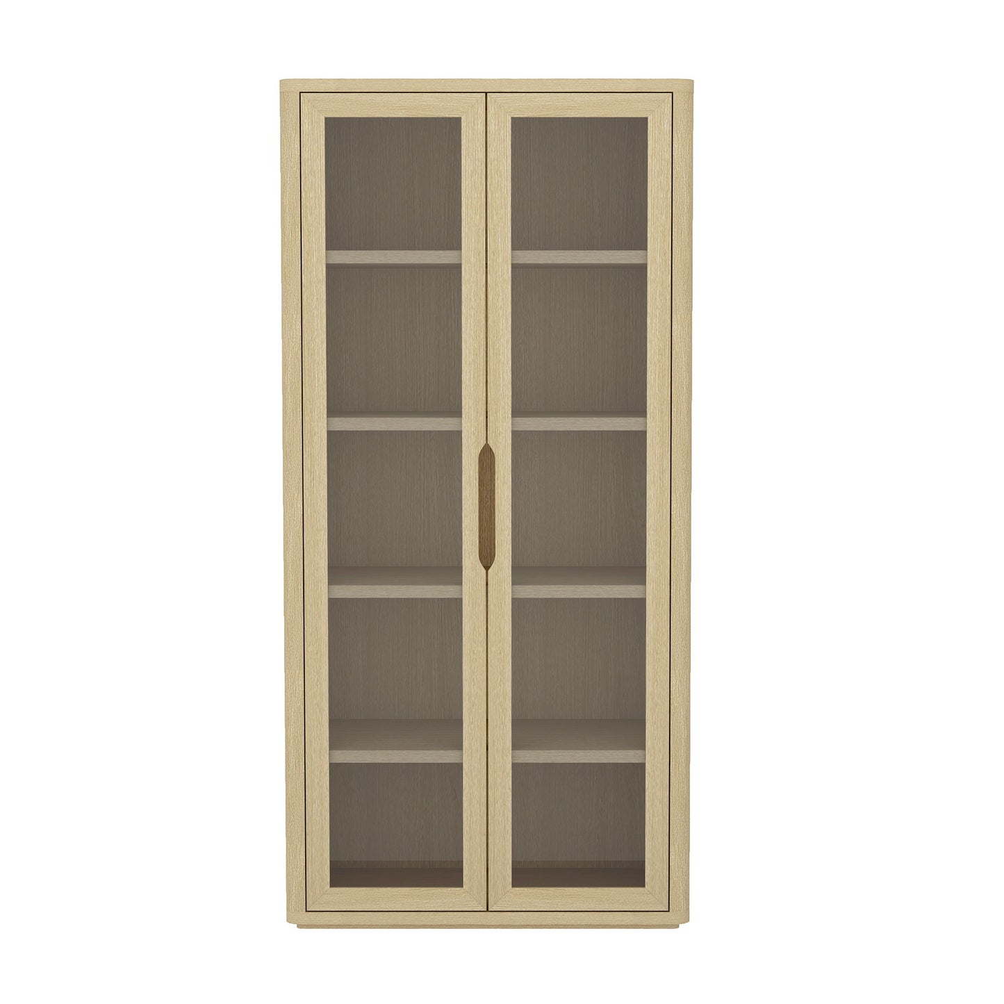 Manhattan Rivington - Bookcase Cabinet With Glass Doors