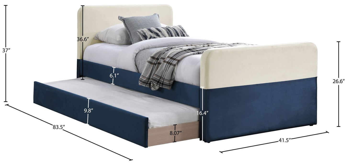 Ivy - Twin Trundle / Storage Bed