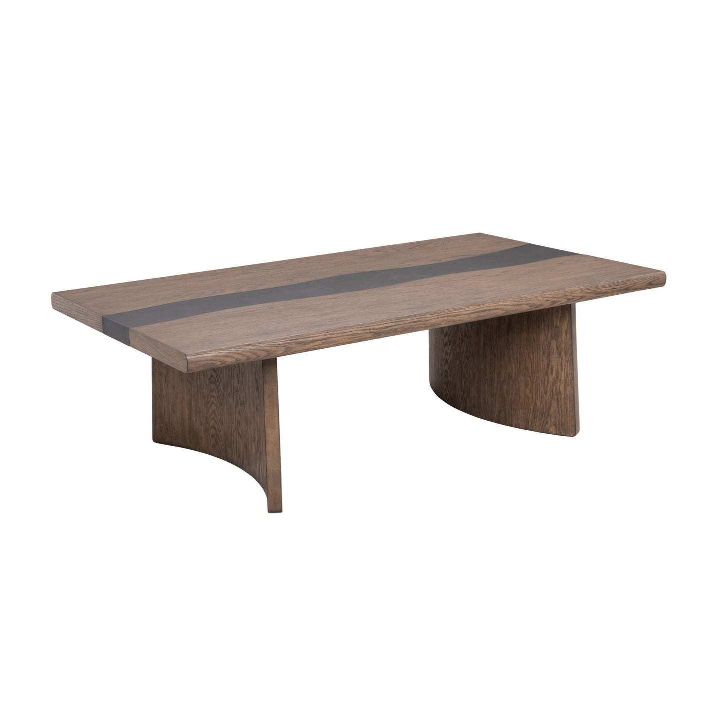 Lyra - Rectangular Coffee Table - Dark Brown