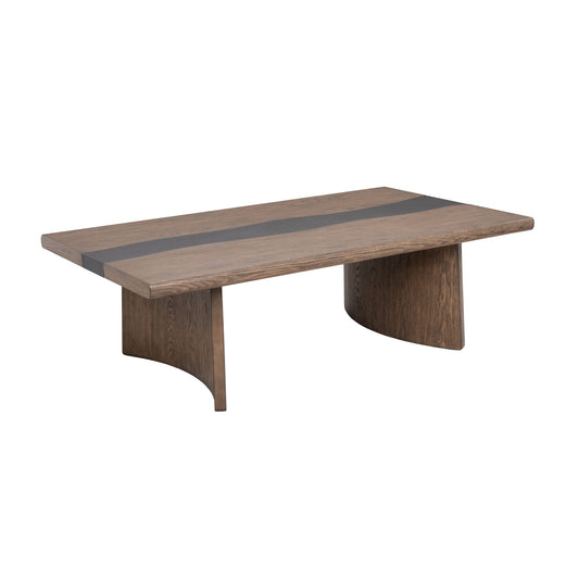 Lyra - Rectangular Coffee Table - Dark Brown