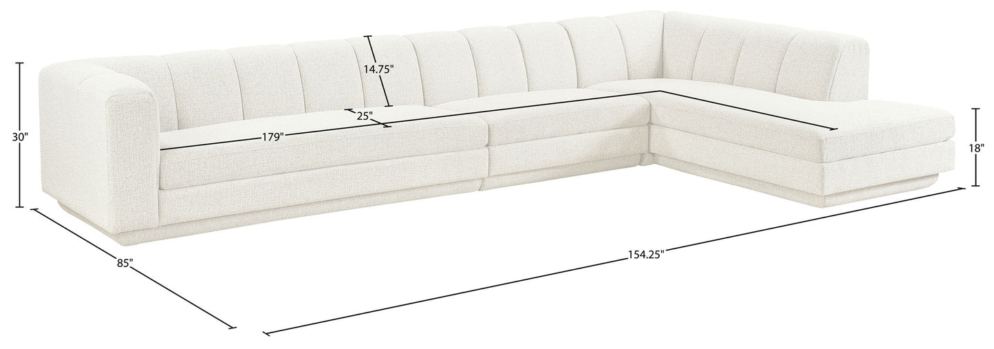 Modari - Sectional - Cream