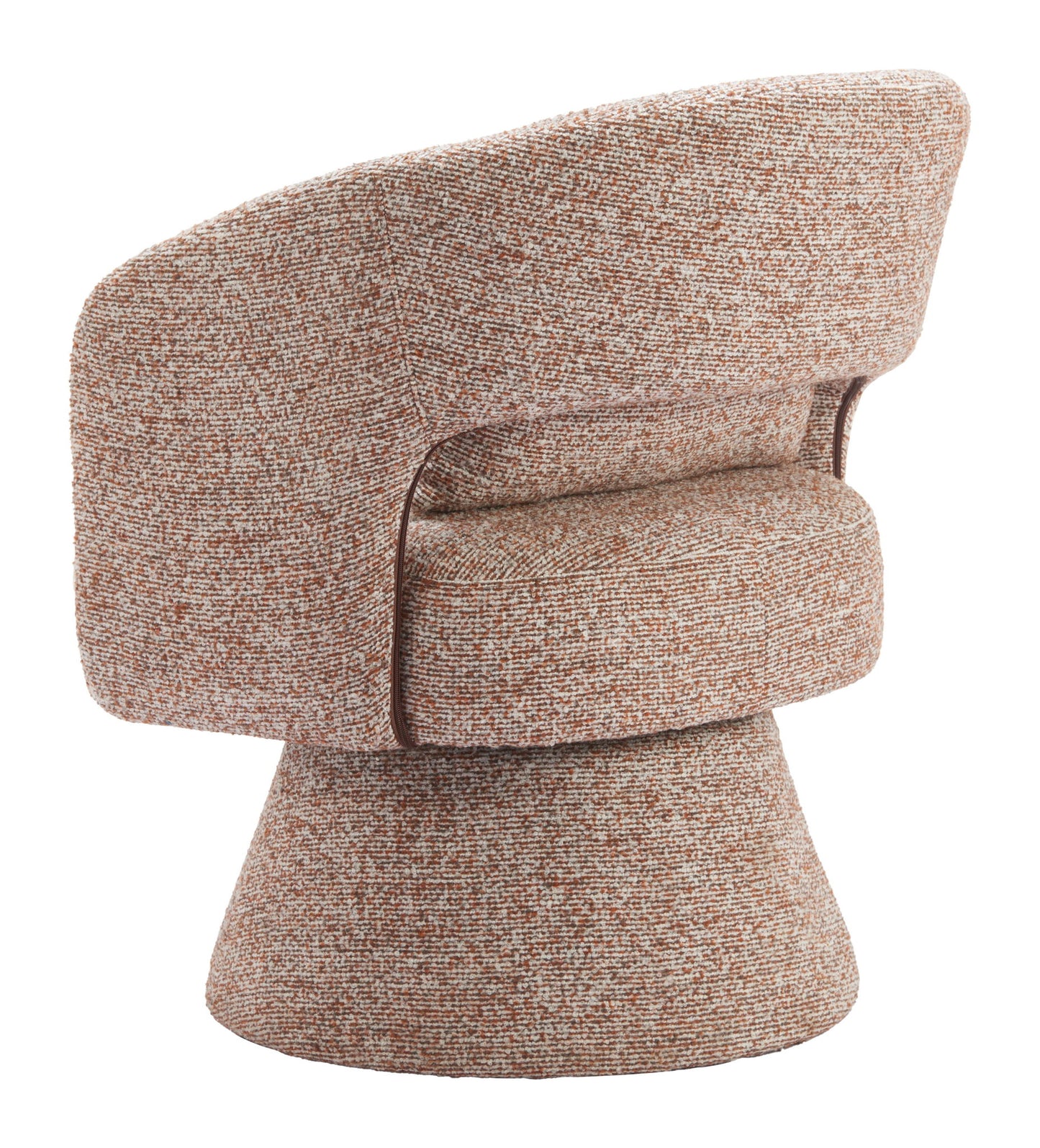 Liva - Swivel Chair - Frosty Brown