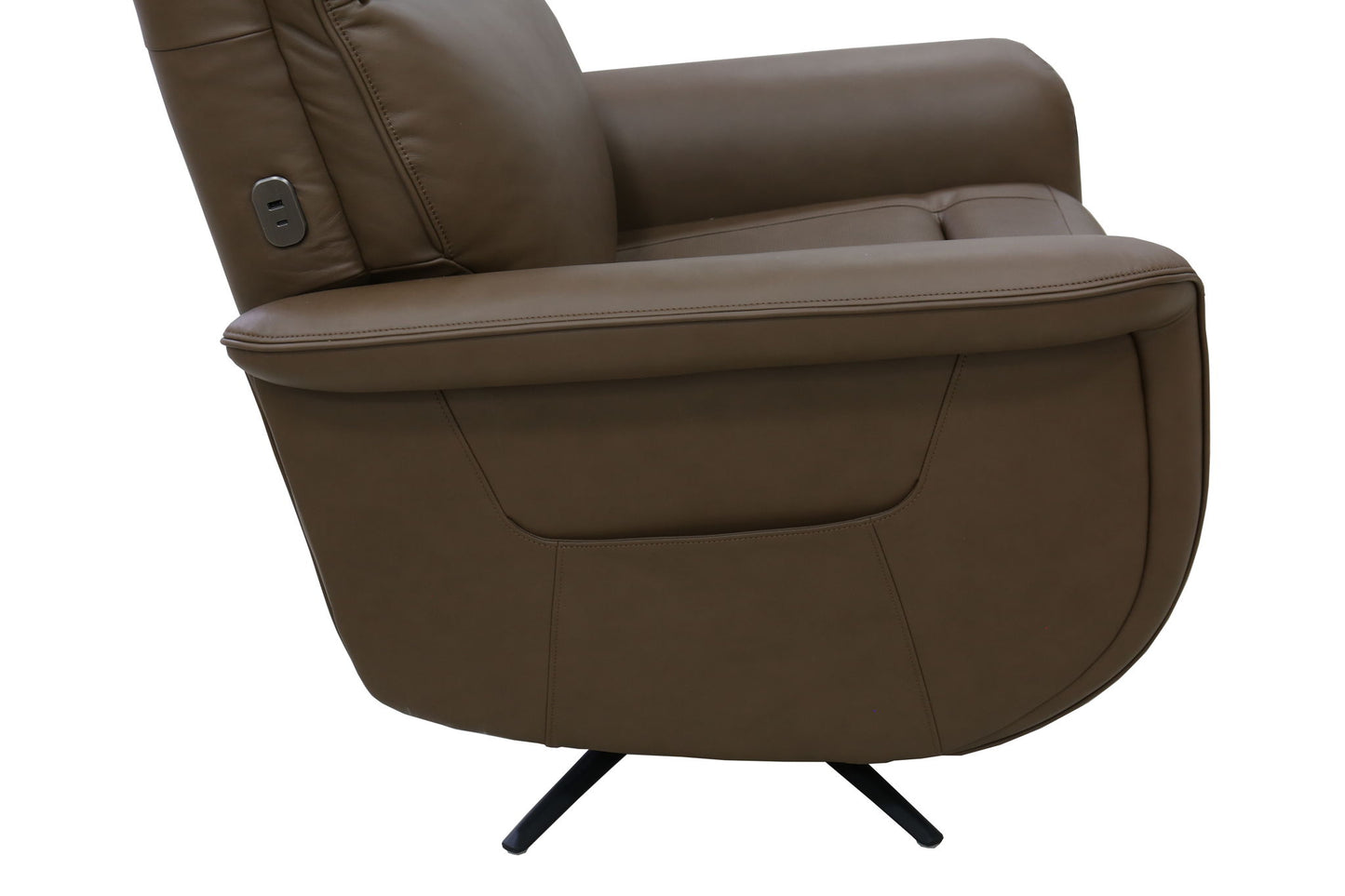 Haven - Power Swivel Recliner With Power Headrest, Lumbar, Heat, Massage & Ventilation