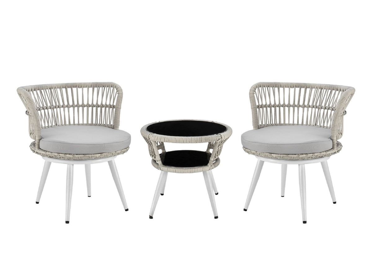 Manhattan Monaco - 3-Piece Conversation Set