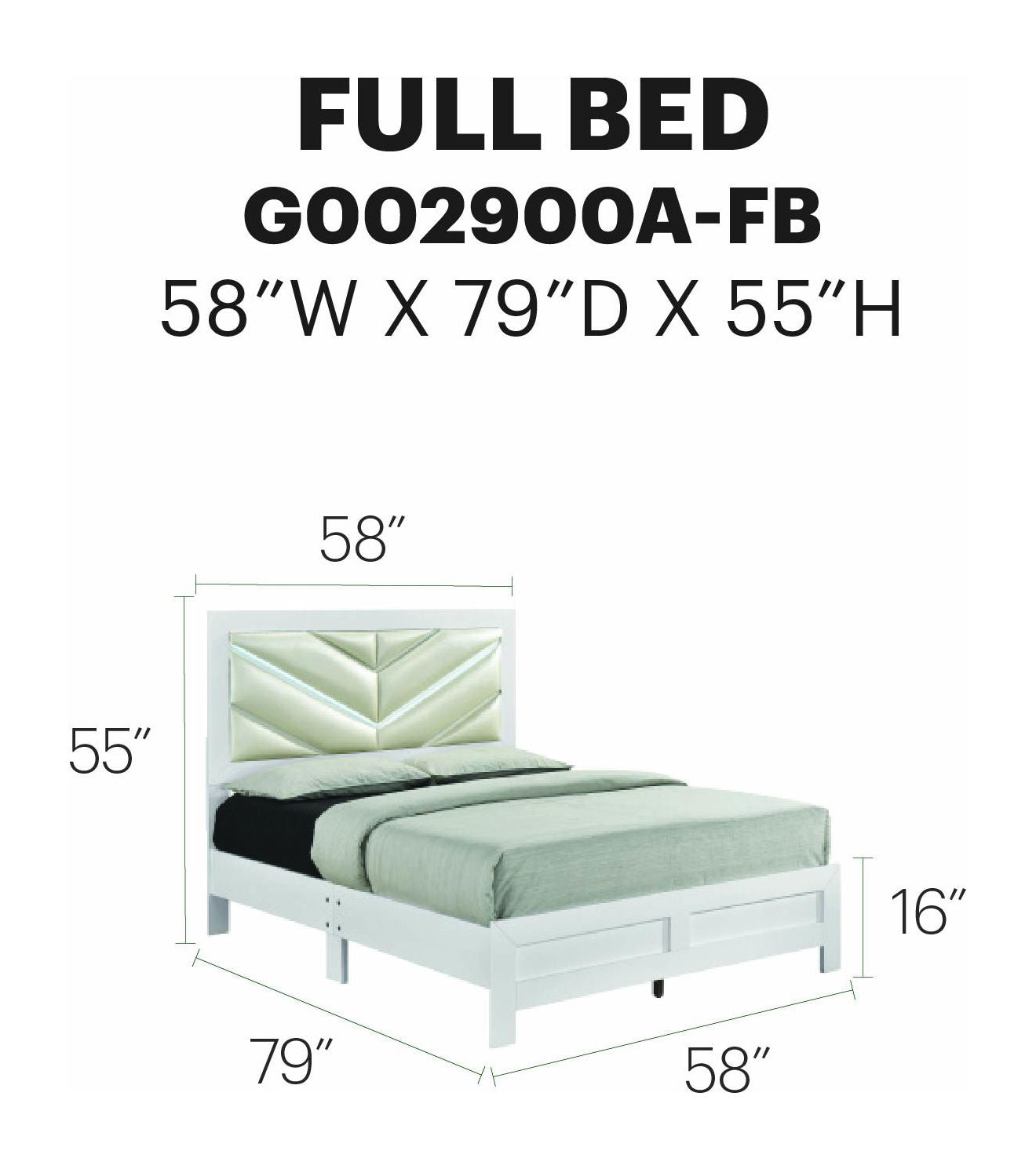 Glory Furniture - Moreland - Bed