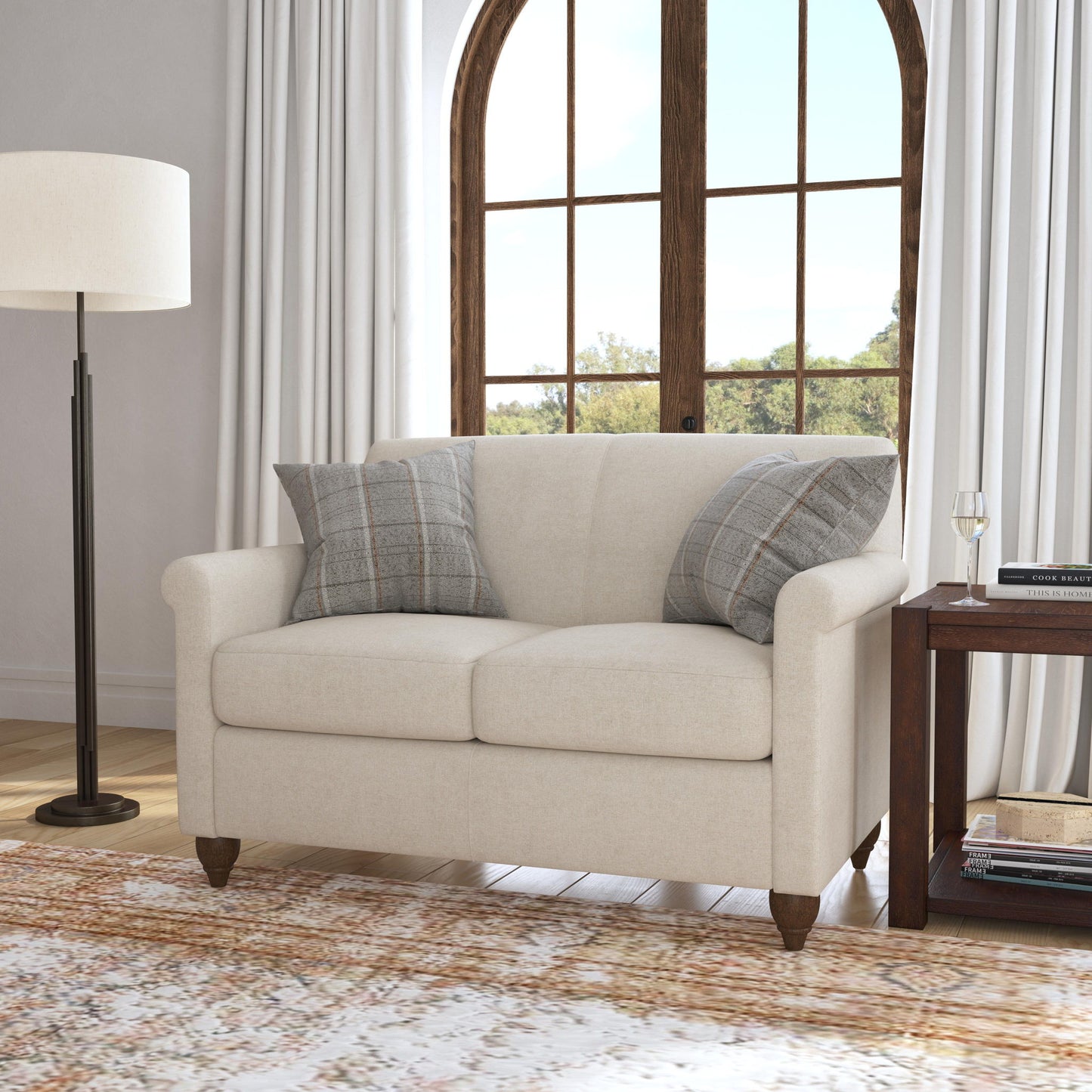 Stella - Fabric Loveseat
