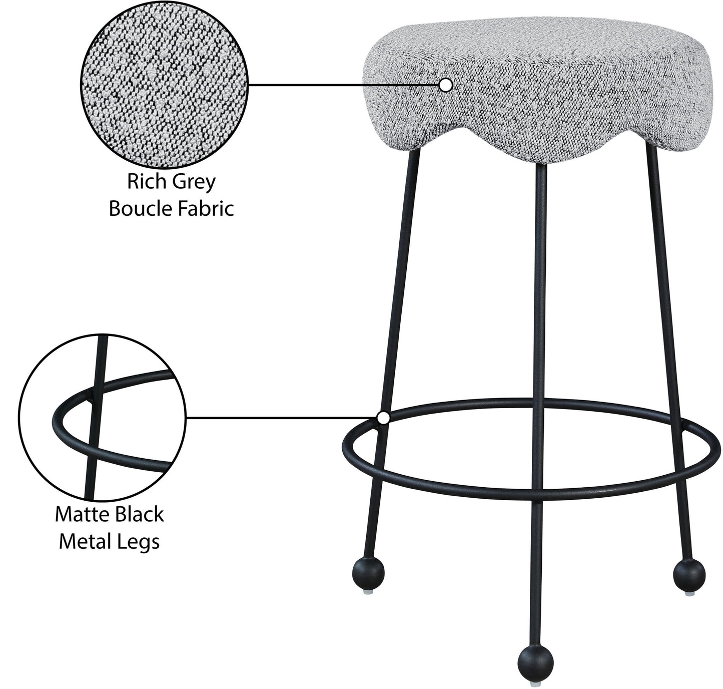 Fleur - Counter Stool