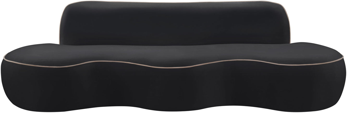 Swerve - Velvet 101" Upholstered Sofa